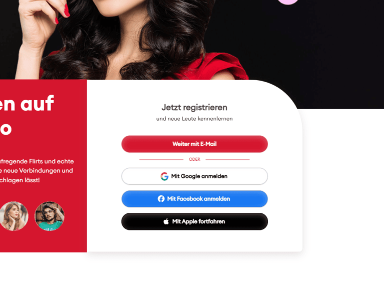Lovalio Registrierung